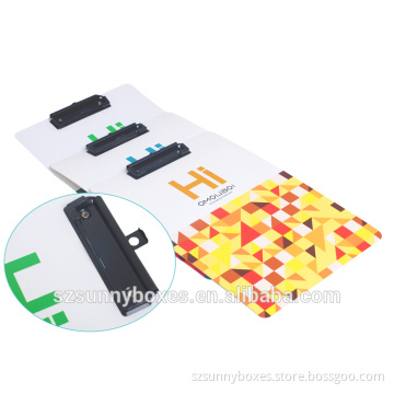 Eco-friendly PP Printed Hanging Menu File Clip Board